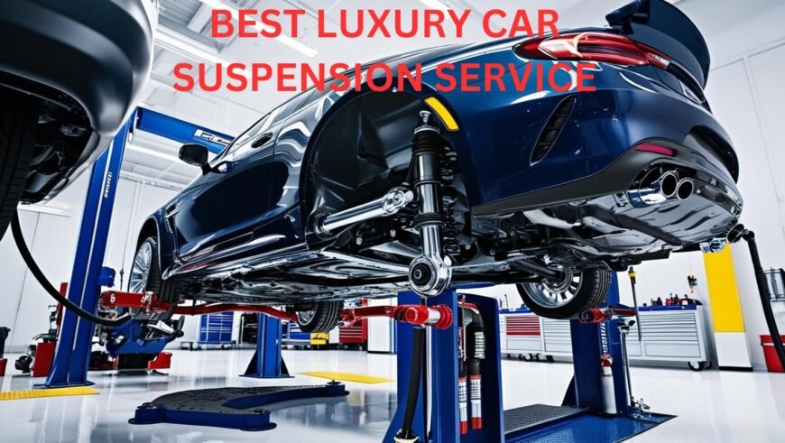 A car in the workshop getting repair