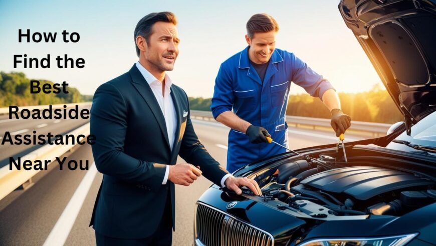 A person availing the roadside assistance service for his car